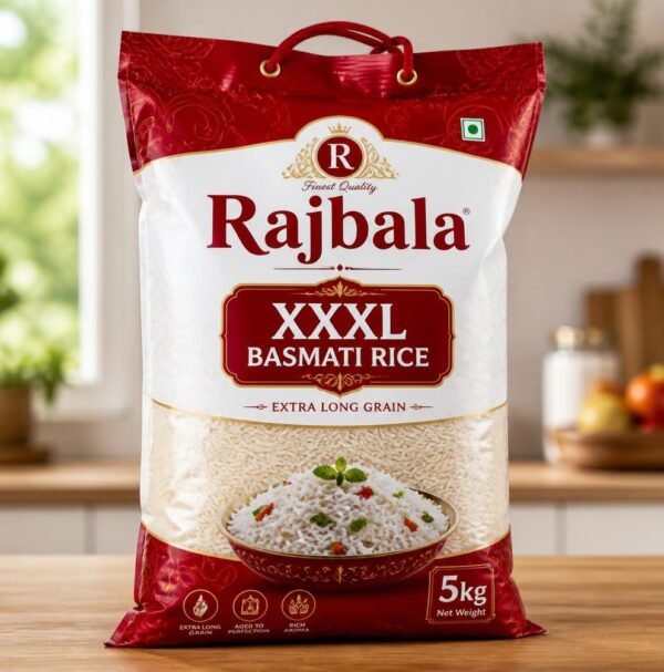 Rajbala XXXL Basmati Rice – 5 kg