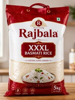 Basmati Rice XXXL “Longer Grains. Richer Aroma. Exceptional Taste.”