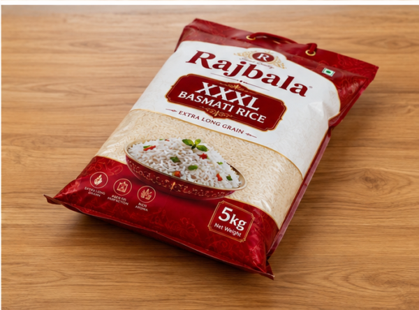 Rajbala XXXL Basmati Rice – 5 kg