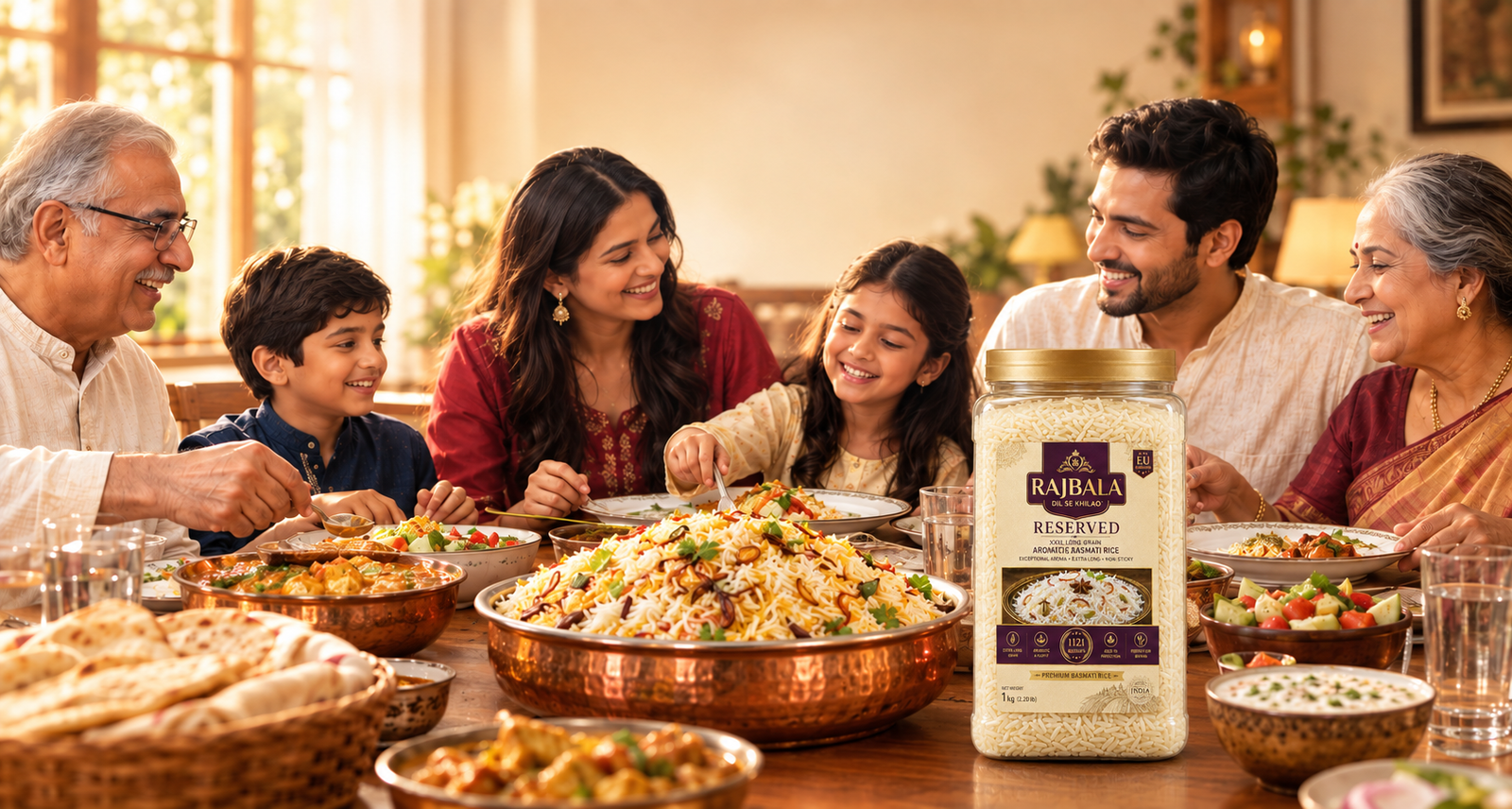 Rajbala Foods Banner 2
